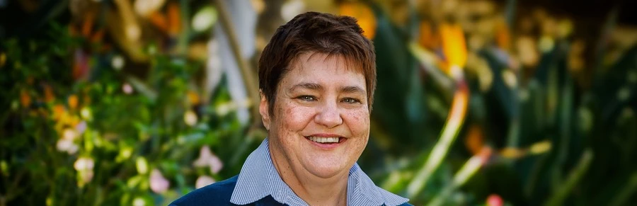 Portret van Hester Bothma, verpleegkundig manager bij afkickkliniek Zuid-Afrika.