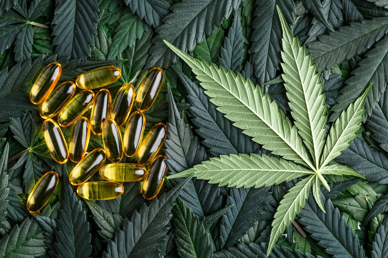 cannabis-leaves-capsules cannabis-leaves-capsules