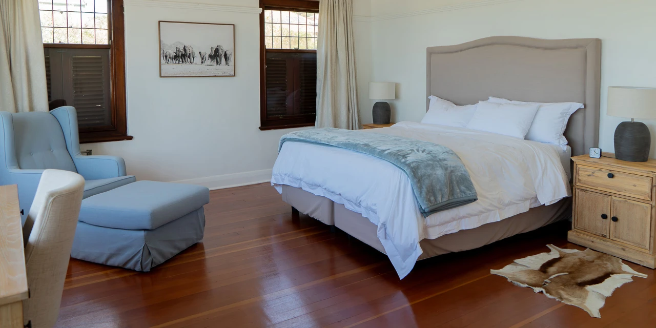 Private bedroom in a rehabilitation clinic in South Africa.