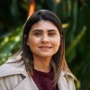 Portret van Quanita Abrahams, maatschappelijk werker bij afkickkliniek Zuid-Afrika.